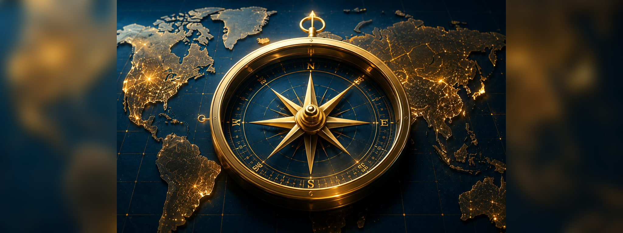 Policies and compliance compass representing ethical direction and institutional standards
